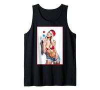 AI Girl T-Shirt Homme - Sexy AI Woman avec Ice Pop Débardeur