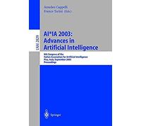 Ai*Ia 2003: Advances In Artificial Intelligence