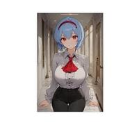 AI Japanese Anime Girl in Tight Pants3218775-bd3b0ff990-00000436 Impression sur toile Décoration murale pour salon, chambre à coucher, sans cadre 30 x 45 cm