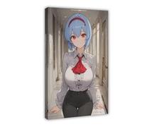 AI Japanese Anime Girl in Tight Pants3218775-bd3b0ff990-00000436 Impression sur toile Décoration murale pour salon, chambre à coucher, cadre : 60 x 90 cm