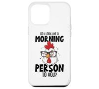 AI-Je l'air d'une Personne matinale pour toi Coque pour iPhone 12 Pro Max