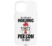 AI-Je l'air d'une Personne matinale pour toi Coque pour iPhone 15