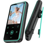 AI JIA XING64Go Lecteur Mp3 Bluetooth 5.3 Avec Clip, 1,8 Pouces Lecteur Musique Sport Hifi Avec Reconnexion Bluetooth Automatique, Radio Fm/Podom¿tre, Ultra-L¿ger 36G, Mini Baladeur Pour