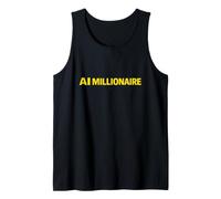 AI Millionaire Funny Crypto Tech Entrepreneur Hustle Citation Débardeur