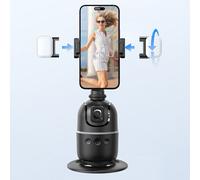 AI P03 Smart GimRh360 ° Auto Face Tracking GimRh,Rotation tout-en-un pour Smartphone,Vidéo,Vlog Stabilisateur,Trépied,Support de téléphone - Type P03 With Light