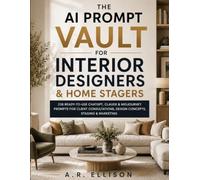 AI Prompt Vault for Interior Designers & Home Stagers: 238 Ready-to-Use ChatGPT, Claude & Midjourney Prompts for Client Consultations, Design Concepts, Staging & Marketing