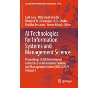 AI Technologies for Information Systems and Management Science: Proceedings of 6th International Conference on Information Systems and Management Science (ISMS) 2023 - Volume 2