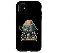 AI The Rise of The Machines Intelligence Artificielle Drôle Coque pour iPhone 11