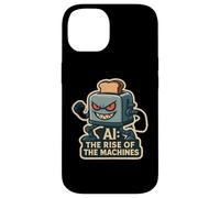 AI The Rise of The Machines Intelligence Artificielle Drôle Coque pour iPhone 14