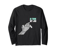 AI Took My Job Funny Tech Worker Creative Manche Longue