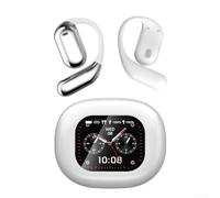 AI Translation Earbuds Open Ear pour bt5.4 Noise Cancel AI Translation(Silver)