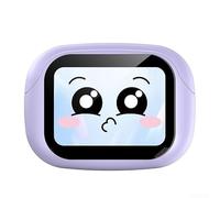 AI Translation Écouteurs 6.0 LED Écran tactile Faible latence Réduction du bruit pour Voyage Business Communication multilingue (Pas de traduction Violet)