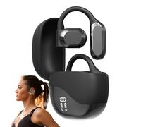 Ai Translation Écouteurs à oreille ouverte, traducteur d'écouteurs sans fil,Écouteurs Traducteur sans fil Ai Language - Traduction supra-auriculaire en temps réel en 144 langues pour les voyages en pl