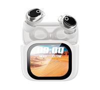 AI Translation Écouteurs - Interprète vocal pour conférences | Casque intelligent avec réduction du bruit et transcription audio en temps réel pour les affaires, les vacances, les conférences et le