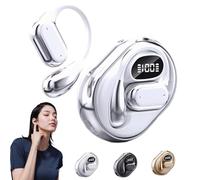 AI Translation Wireless Bluetooth 5.4 Headphones, Support 140 Languages Translation Real Time Translator Earbuds, Support Playing Music Phone Calls for Outdoor Commuting And Exercise (White)