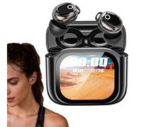 AI Translator Earbuds - Real Time Language Conversion, Wireless Intelligent Headphones with Sturdy Noise Filtering Microphone, Ideal for Travel Study Business Conferences and Tourism Adventures