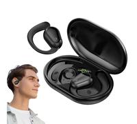 AI Translator Earuds-Noise Cortcing 7x4cm, Open-Ear Real Language Device, 144 Languages Assistant Voix Intelligent, Outil de Communication Interactive sans Fil | Pour Travel Examen Me