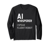 AI WHISPARER Je Parle COURAMMENT Un Robot Manche Longue