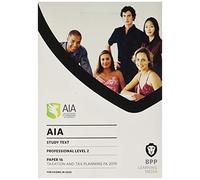 Aia 16 Taxation And Tax Planning