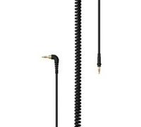 AIAIAI Câble C02 spiralé 1,5 m extensible 3,2 m avec adaptateur Noir