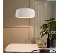 AIAO Suspension Moderne Créative Résine Lampe E27 Lustre Couvercle De Pot Forme Suspendue Style Japonais Wabi-sabi Pendentif Luminaire Bar for Salon Café Restaurant Éclairage Suspensions(blanc,50cm)