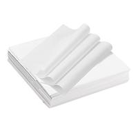 Aiareozy 25 * 25cm Papier Emballage Alimentaire, 100 Feuilles Papier Ciré, Papier Sulfurisé, Jetables Antiadhésif Fromage Wrap Papier, pour Cuisson, Sandwich, Pain, Gâteau, Burger, Pizza