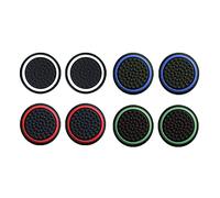 Aibada Couleurs mélangées Remplacement Joystick Silicone pour PS5，PS4, Xbox 360, PS3 Contrôleurs, 4 Paire
