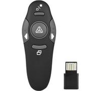 Aibecy 2.4GHz Stylo Pointeur Clicker Sans Fil USB Présentation PPT Flip avec Lumière Rouge Récepteur Télécommande de Powerpoint pour Professeur Scholar (Batterie non Incluse)