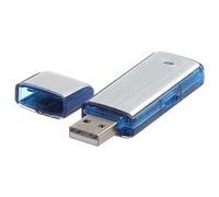 Aibecy 8 Go Dictaphone Numérique Clé USB Enregistreur-Espion Flash Drive Digital 18 heures d'enregistrement Rechargeable pour Office School Bleu G
