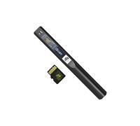 Aibecy Baguette portative portable Scanner sans fil format A4 900DPI JPG / PDF Formate LCD avec sac de protection et carte TF de 8 Go pour la