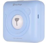 Aibecy PeriPage Mini Pocket Imprimante thermique sans fil BT Image Etiquette photo Mémo Imprimante reçu avec câble USB Prise en charge pour Android iOS Smartphone Windows G