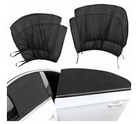 AIBINGBH 4 Pièces Pare-Soleil Voiture Chaussette pour Citroen Berlingo II 2008-2011 2012-2015 2015-2018, Protection UV Latérale Arrière Maille Élastique Respirante Anti-Moustique Auto