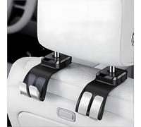 AIBINGBH Crochets pour Dossier de Siège de Voiture pour Lancia Ypsilon 2021-2024, Crochet pour Appui-tête de Voiture Accessoires D'Organisation, 2 Pièces,B