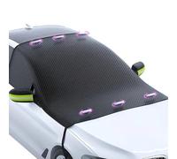 AIBINGBH Housse de Pare-Brise pour Ford Mondeo 2007-2012, Protection Hivernale Pliable pour Voiture, Résistante à la Neige, à la Glace, Au Gel, Au Soleil, Aux UV, à la Poussière et à l'eau