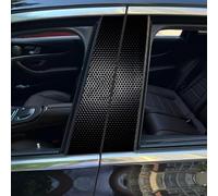 AIBINGBH Lot de 2 Autocollants de Protection pour Montant B de Voiture pour Dacia Duster 3 2024 2025, Garniture de Protection pour Montant Central