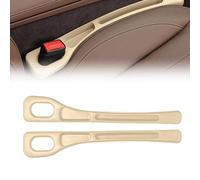 AIBINGBH Lot de 2 Cache-sièges Auto pour Toyota Yaris MK3 XP130 2011-2020 5-Door Hatchback, Cache-sièges Auto, Organiseur de Siège Auto, Empêche Les Objets de Tomber,Beige