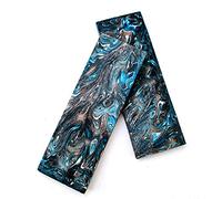 Aibote 1 Paire de Couteaux en Résine Colorée Poignée échelles Dalles Couteaux Matériel de Bricolage Personnalisé pour Lames Vierges Fabrication de Bijoux(A,120x40x8mm)