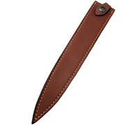 Aibote Couteau Sashimi Fourreau en Cuir avec Ceinture Boucle Etui Chasse Holster Chef Couteaux Titulaire Fourreau Sac Poche pour Couteaux À Double Tranchant Couteaux À Fruits(8 Pouces)