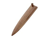 Aibote Housse en Bois de Noyer Noir Naturel faite à la main Étui Universel pour Couteau à Sashimi Japonais Étuis pour Couteaux de Chef Protecteurs pour Yanagiba Sujihiki Slicer (10.5 pouces)
