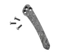 Aibote Kit de vis en acier inoxydable Damas fait main pour Spyderco C81 C223 Para Military 3 Para3 Para2