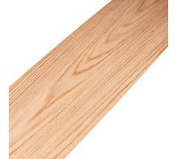 Aibote Placage en Bois de Chêne Rouge Naturel de Décoller et Coller Feuille de Restauration Autocollant en Bois pour Orateur Armoires Table Cuisine Artisanat(20x250CM,Coupe Plate)