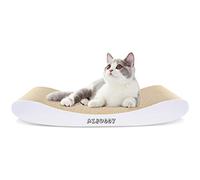 Aibuddy Griffoir pour chat en carton recyclable durable avec herbe à chat 44 x 25 x 7 cm