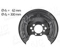 AIC 55198 Déflecteur, disque de frein pour OPEL,VAUXHALL