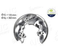 AIC Tole D'Ancrage Splash Disque de Frein Arrière Droite pour Audi A4 Avant A6