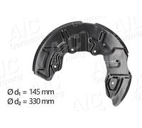 AIC Ankerblech Spritzblech Disque De Frein Avant Droit Pour Audi A4 8EC B7 8E2