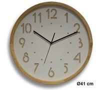 AIC International - Horloge silencieuse Oslo Ø 41 cm design scandinave Blanc G