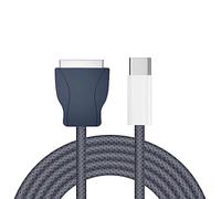 AICARGER Câble de charge USB C de type C vers magnétique pour trois générations de MacBook Air Pro (2021-2023), 2 m (noir)