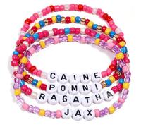 AICase Bracelets inspirés de The Amazing Digital Circus Merch (TADC) Bijoux