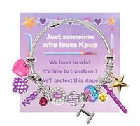 AICase Bracelets pour Kpop Huntrix, cadeaux inspirés des jouets, bracelets d'amitié, tenue K_Pop, déguisement, bijoux, cadeaux pour les fans et les femmes, anniversaire, Noël