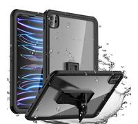 AICase Coque de Protection étanche pour iPad Pro 11 Pouces 2020/2021/2022 avec Lanyard et Protection intégrale à 360 ° avec Fonction Tactile,Étui de Transparent, imperméable, résistant aux Chocs